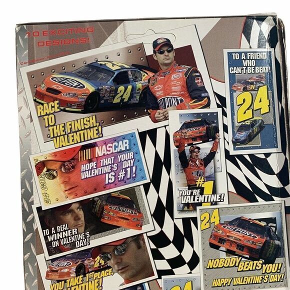 Jeff Gordon Nascar Valentines Vintage Y2K 2004 New - Picture 4 of 11